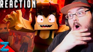 Zombie Girl 🧠 Minecraft Music Video Animation quotMacabre Rotting Girlquot By ZAMinationProductions  REACTION [upl. by Wicks721]