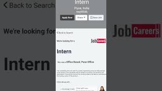 Internship for front end developer jobs frontenddeveloper jobcareer [upl. by Yeltneb983]