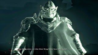 Shadow of War  Isildur Boss Fight amp Meeting 1080P 60FPS [upl. by Ehcadroj181]