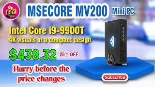 MSECORE MV200 Mini Gaming PC [upl. by Arihsan378]