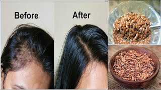 FLAXSEEDS for Long HairYour Hair Will Grow Like Crazy DIY different treatment at home [upl. by Rosario]