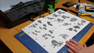 Adeptus Titanicus Warlord Titan Build and Magnetisation [upl. by Depoliti316]