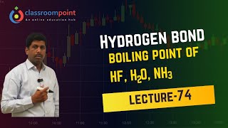 Hydrogen bond Lecture74  Types of hydrogen bond Consequences of Hydrogen bond 4K video [upl. by Woodman]