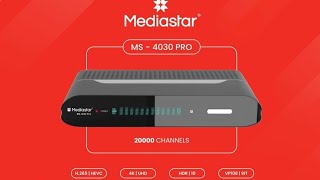 Mediastar ms 4030 PRO [upl. by Glavin393]