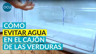 ❄️¿Por qué hay agua en el CAJÓN del FRIGORÍFICO Cómo solucionarlo MANTENIMIENTO ELECTRODOMÉSTICOS [upl. by Melamie]