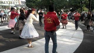 Rockabilly dance yoyogi koen 2011 [upl. by Faux]