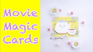 Crafting Movie Magic Beauty and the Beast amp Ratatouille Inspired Cards Tutorial [upl. by Hoo658]