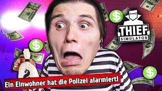 Die POLIZEI klaut mir mein GANZES GELD  Einbrecher SIMULATOR 02 [upl. by Neirrad]