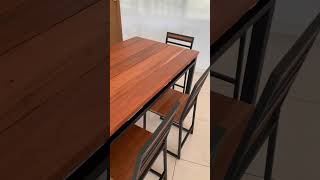 Conjunto de Jantar com Mesa e Cadeiras [upl. by Earehc830]