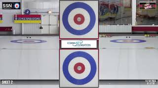 Curling Stadium Wausau Sheet 2 111524 [upl. by Sioled]