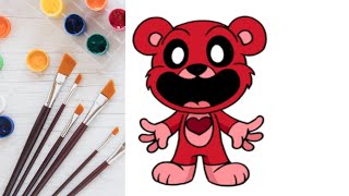 How To Draw Bobby Bearhug  Poppy Playtime [upl. by Silloh]