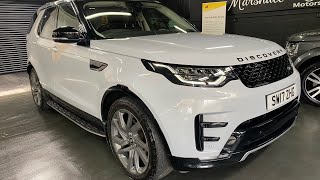 201717 LandRover Discovery 5 HSE 30 Tdv6  58k miles  1 owner  Yulong white [upl. by Matthiew]