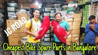 JC Road  Cheapest Bike Accessories Shop in Bangalore [upl. by Pierpont175]