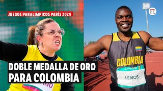 José Lemos y Erica Castaño ganan medalla de oro en París 2024  El Espectador [upl. by Healy]