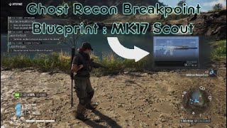 Ghost Recon Breakpoint Blueprint  MK17 Scout [upl. by Cirederf]