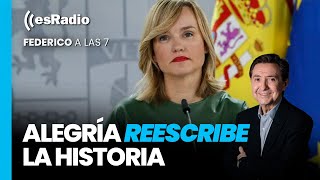 Federico a las 7 Pilar Alegría debe volver a la escuela [upl. by Nacul]