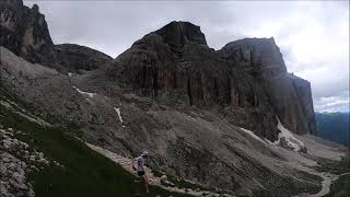 Trailrunning Downhill  Dolomyths Run 2021 [upl. by Llib]