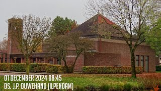 01122024  Ochtenddienst 0845  Goede Herderkerk  ds JP Ouwehand Ilpendam [upl. by Dazraf431]