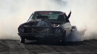 BRUTAL  Insane Supercharged Ute at Summernats [upl. by Georgena205]