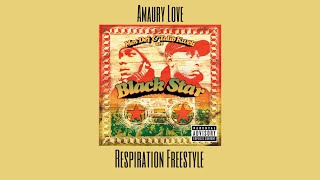 Black Star  Respiration ft Common Freestyle [upl. by Rahel]