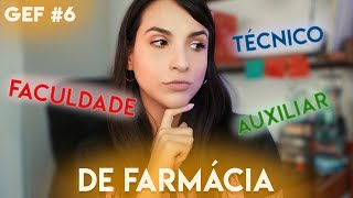 Curso Profissionalizante Técnico ou Faculdade de Farmácia  Guia do Estudante de Farmácia 6 [upl. by Imim]