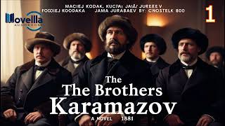 The Brothers Karamazov by Fyodor Dostoevsky Part 1  Audiobook  Reading English Books [upl. by Smailliw]