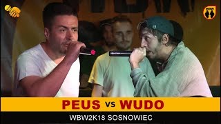 PEUS vs WUDO 🎤 WBW 2018 🎤 Sosnowiec 14 Freestyle Battle [upl. by Simsar]