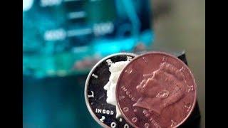 Copper Electroplating  Covering Coins in Copper with Electricity [upl. by Dymoke]