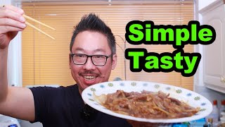 How to Make Takeout Chinese Beef and Onion  Simple Flavorful [upl. by Assenej]