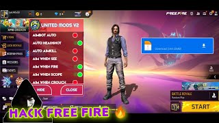 Free Fire Mod Apk 11045 🎯 Mediafıre link 2024  Mod Menu Free Fire United Mods  ff mod menu [upl. by Hilten666]