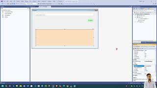 Create a Simple WinForms App in C  Beginner Tutorial [upl. by Aicirt]