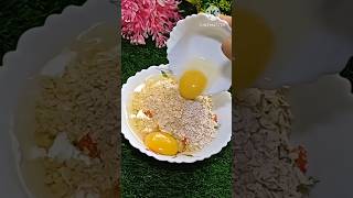 Easy Oats Omelet Recipe shorts trending viralvideo breakfast [upl. by Ladnyc]