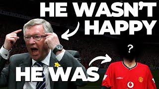 Alex Ferguson Was Furious But this player Couldn’t Stop Smiling  Manchester United Stories [upl. by Rolan840]