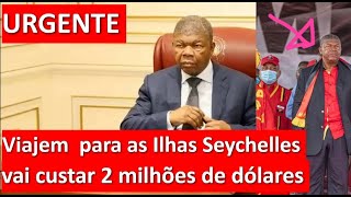 Viajem de João Lourenço vai custar 2 milhões de dólares Entenda tudo [upl. by Ainel]