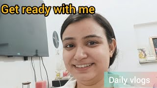 Get ready with me for teachers day special  Makeup tutorial  Daily vlogs  Vaishnavi Choudhary [upl. by Asus681]