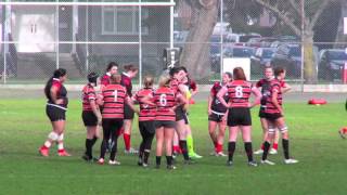 Meraloma 1st Div Women vs Abbotsford February 20 2016 [upl. by Lessard]