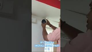 IP CAMERA HIKVISION 4MP INSTALLATION hikvisionvideocamera bhubaneswar cctvinstallation [upl. by Danczyk]