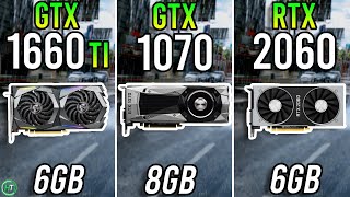 GTX 1660 Ti vs GTX 1070 vs RTX 2060  Tested in 2023 [upl. by Justen850]