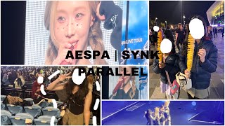 aespa concert vlog  synk parallel aespa world tour 2024 [upl. by Farand]