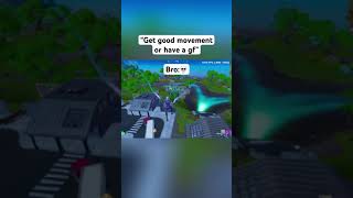 Bro has the BEST movement 💀🙏 fortnite fortnitefunny fortniteclips [upl. by Bryant]