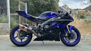 Can YAMAHA R6 keep up with 1000cc Superbikes [upl. by Geno]