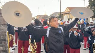 Mississippi Valley vs Talladega College Cymbals  Mardi Gras 2024 [upl. by Freyah]