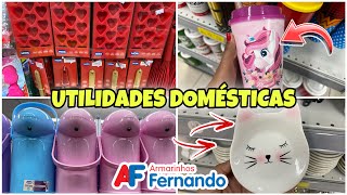 25 de Março Armarinhos Fernando Utilidades Domésticas 😱 Novidades Parte1 [upl. by Bornie]