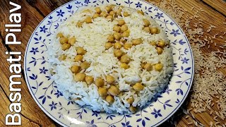 Nohutlu BasmatiPirinç Pilavı  Basmati Pilaw with Chickpeas [upl. by Idur666]