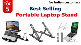 Best Portable Laptop Stand in India 2024 Best Selling Adjustable Laptop Stand Review 2024 [upl. by Luann]