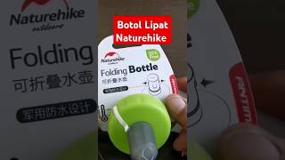 Naturehike Folding Bottle 750ml camping survival gear [upl. by Naida554]