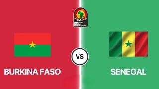 Burkina Faso vs Senegal 🔴Live Match Today⚽🎬 [upl. by Kerat294]