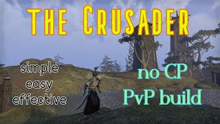 ESO NO CP Magicka Templar PvP build [upl. by Nosreve]