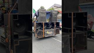 Sound system bL audio 4 sub planar 4 line array amp 2 low pawai budaya rejotangan [upl. by Joab458]