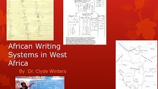 West African Writing Systems [upl. by Kissiah]